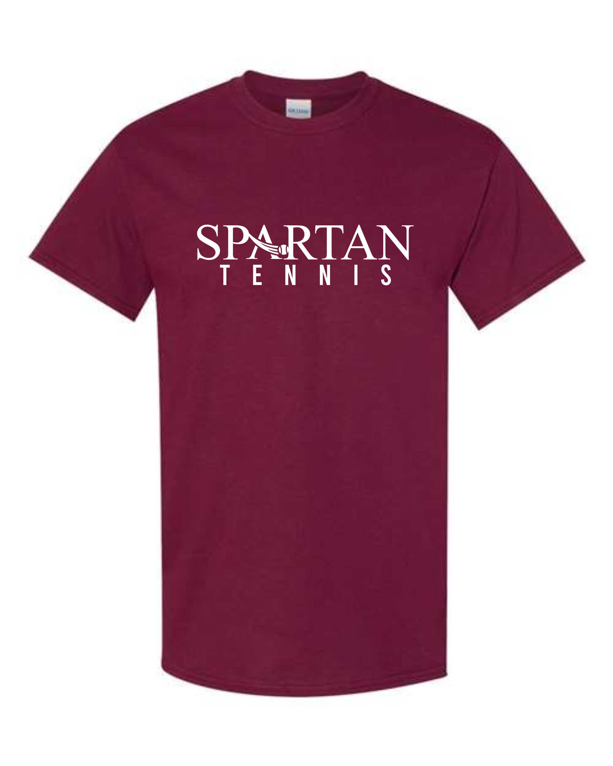 Spearfish Tennis - Gildan 100% Cotton T-shirt
