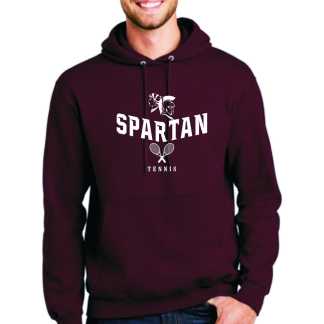Spearfish Tennis - Port & Company® Fleece Pullover Hooded Sweatshirt
