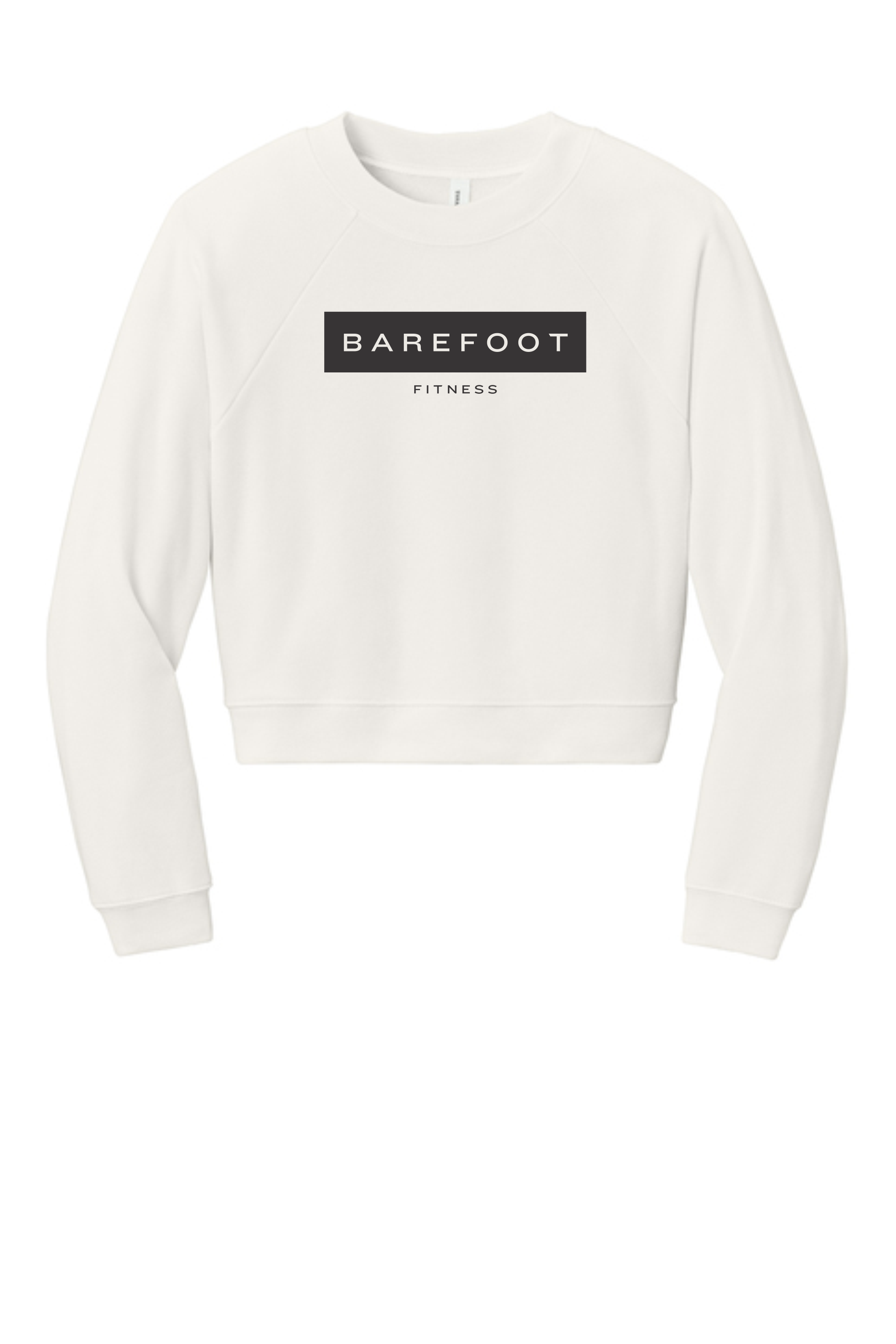 Barefoot Fitness Bella + Canvas® Women’s Raglan Pullover Sponge Fleece - Image 2