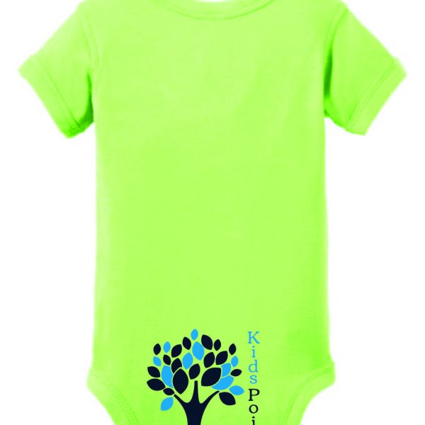 Kids Point - Rabbit Skins™ Infant Short Sleeve Baby Rib Bodysuit