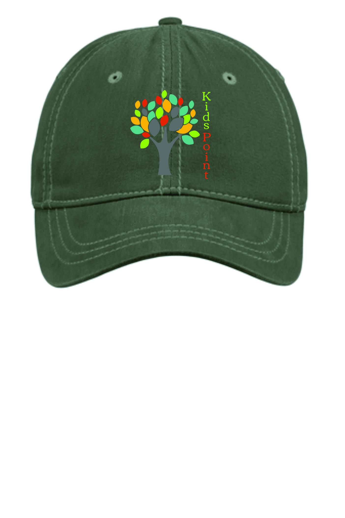 Kids Point -District Thick Stitch Cap - Image 2