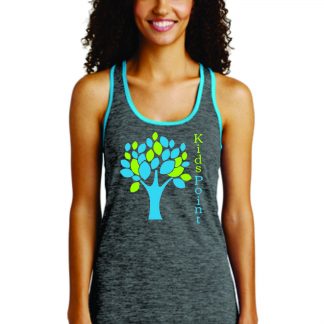 Kids Point -Sport-Tek  Ladies PosiCharge  Electric Heather Racerback Tank
