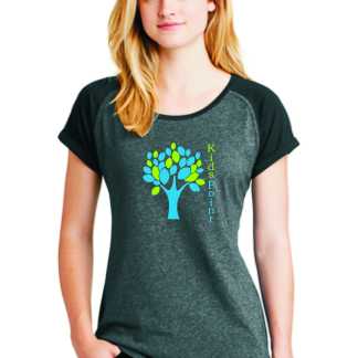 Kids Point-New Era Ladies Heritage Blend Varsity Tee