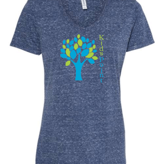 Kids Point- JERZEES ® Ladies Snow Heather Jersey V-Neck T-Shirt 88WV