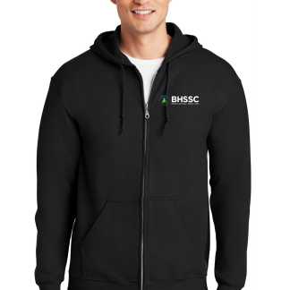 BHSSC - Gildan Heavy Blend Zip Hooded Sweatshirt