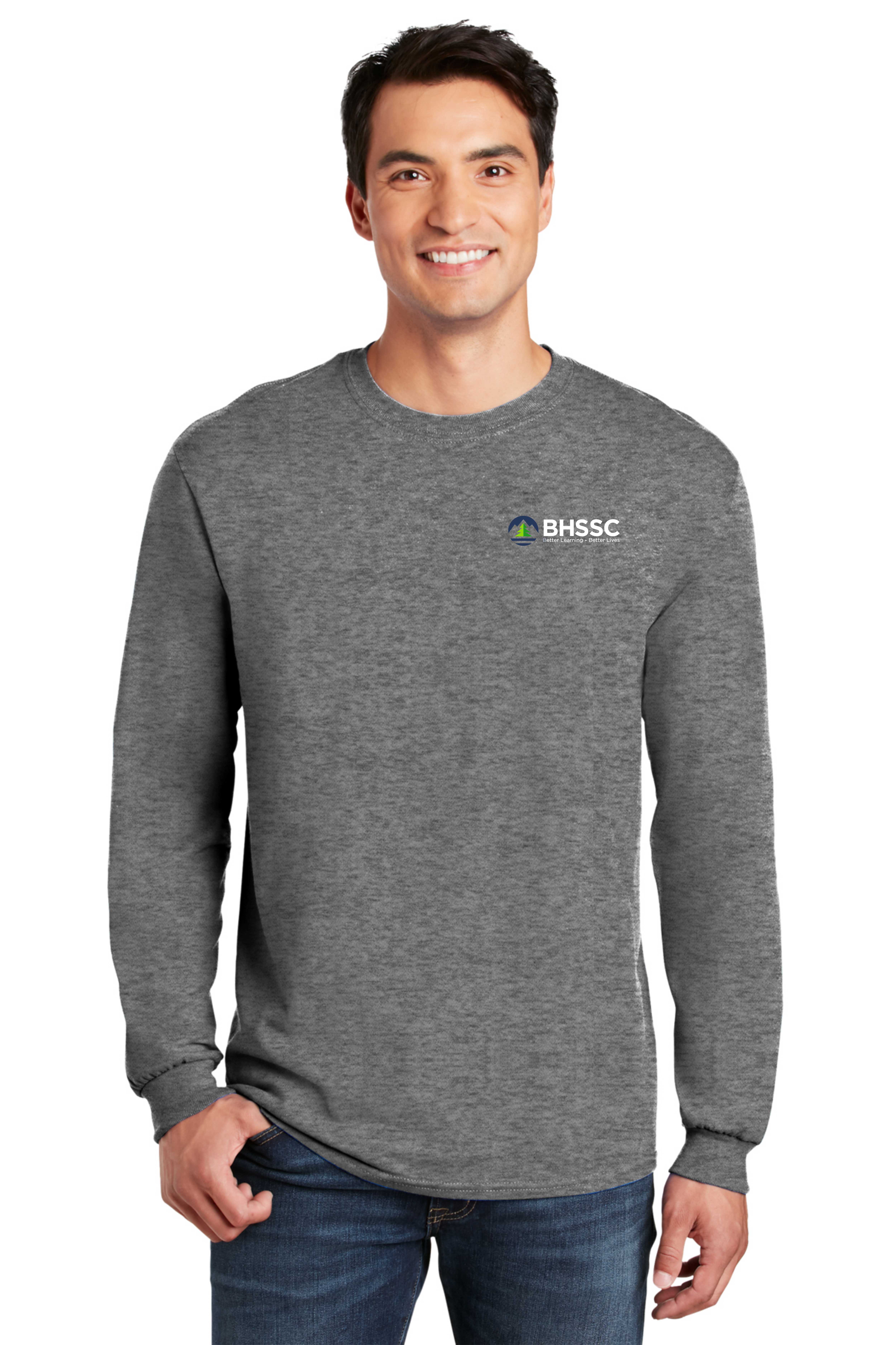 BHSSC - Gildan® 100% Cotton Long Sleeve T-Shirt - Image 3