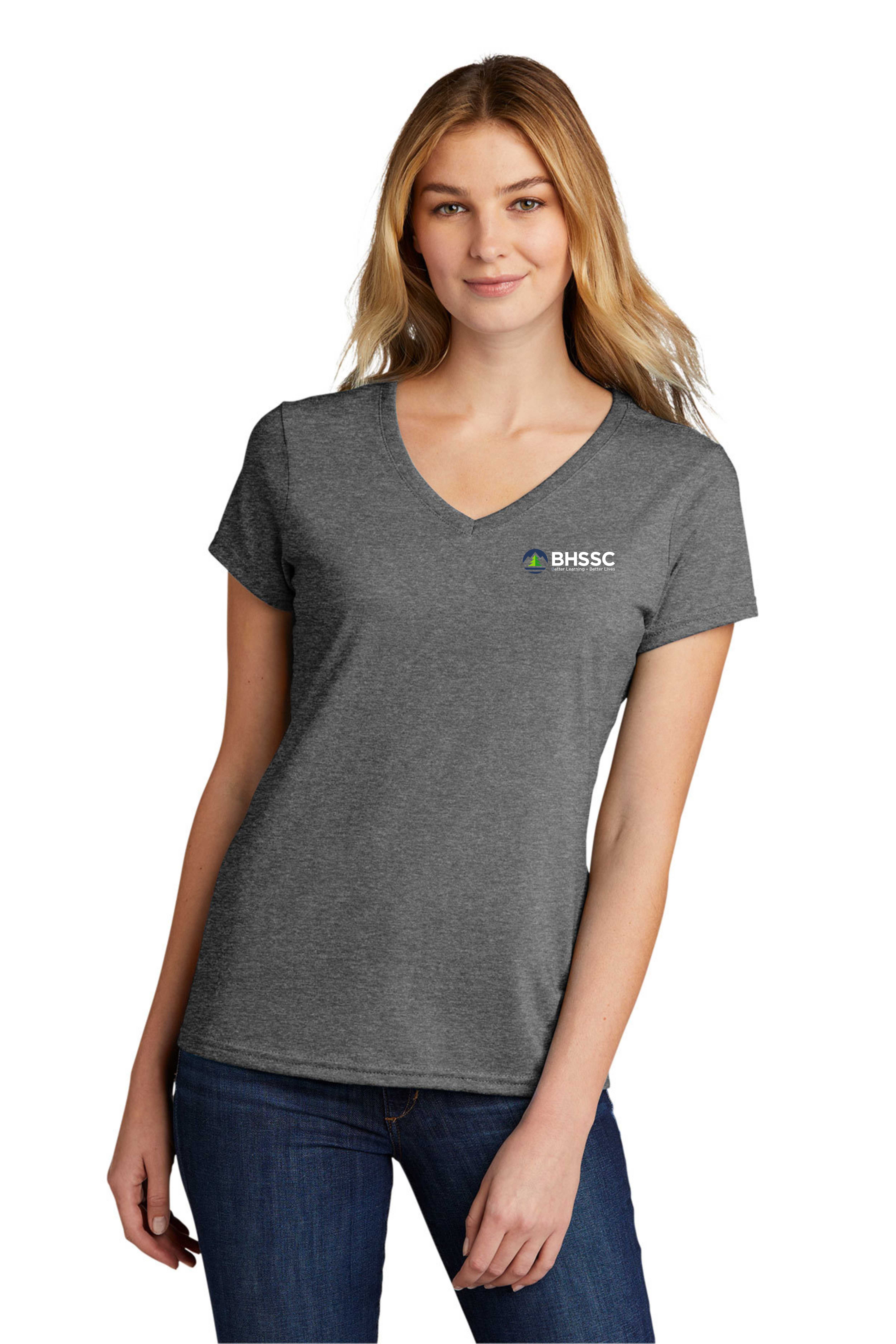 BHSSC - Port & Company® Ladies Tri-Blend V-Neck Tee - Image 5