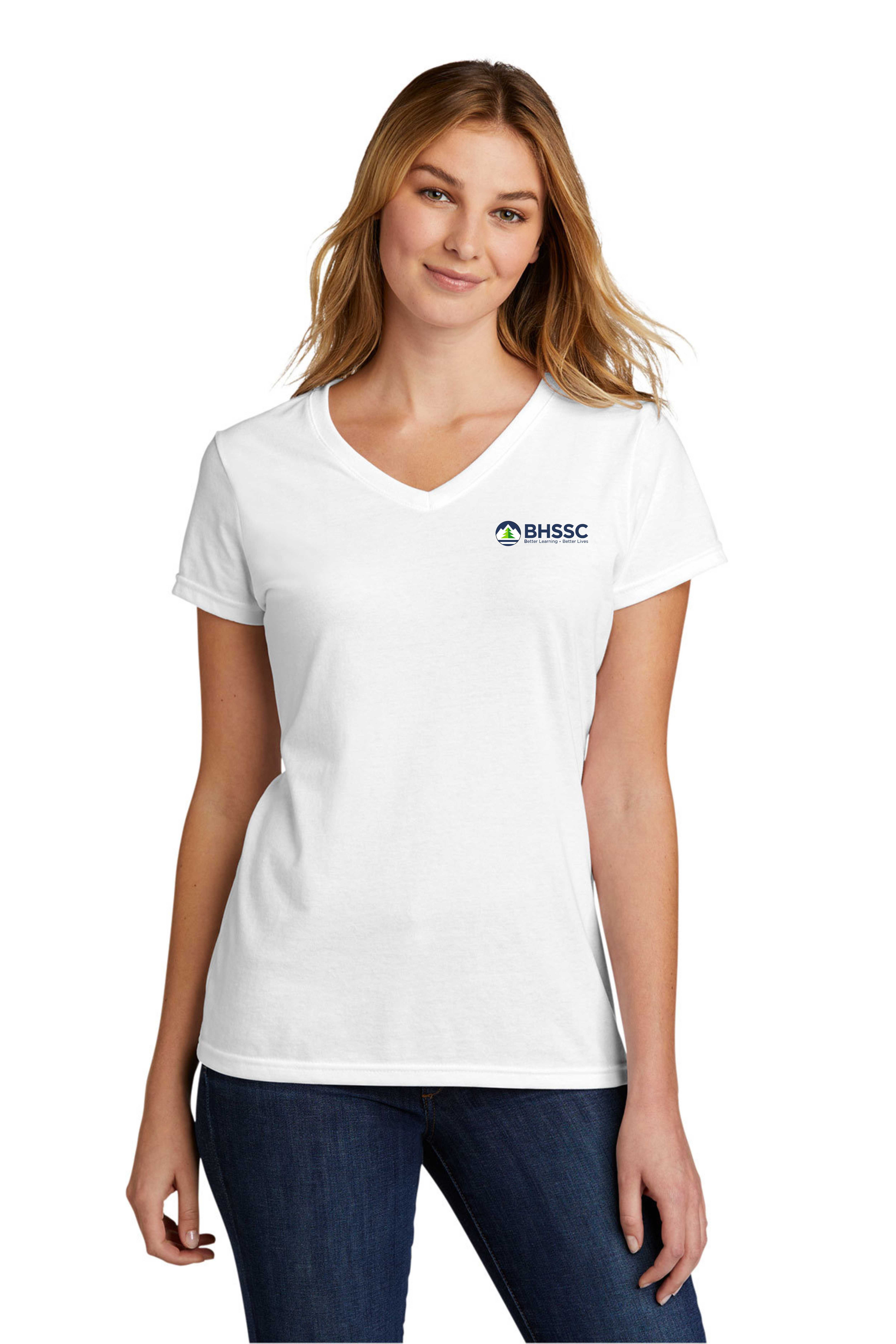 BHSSC - Port & Company® Ladies Tri-Blend V-Neck Tee - Image 2