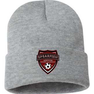 Spearfish Soccer Association - Sportsman 12" Solid Knit Beanie