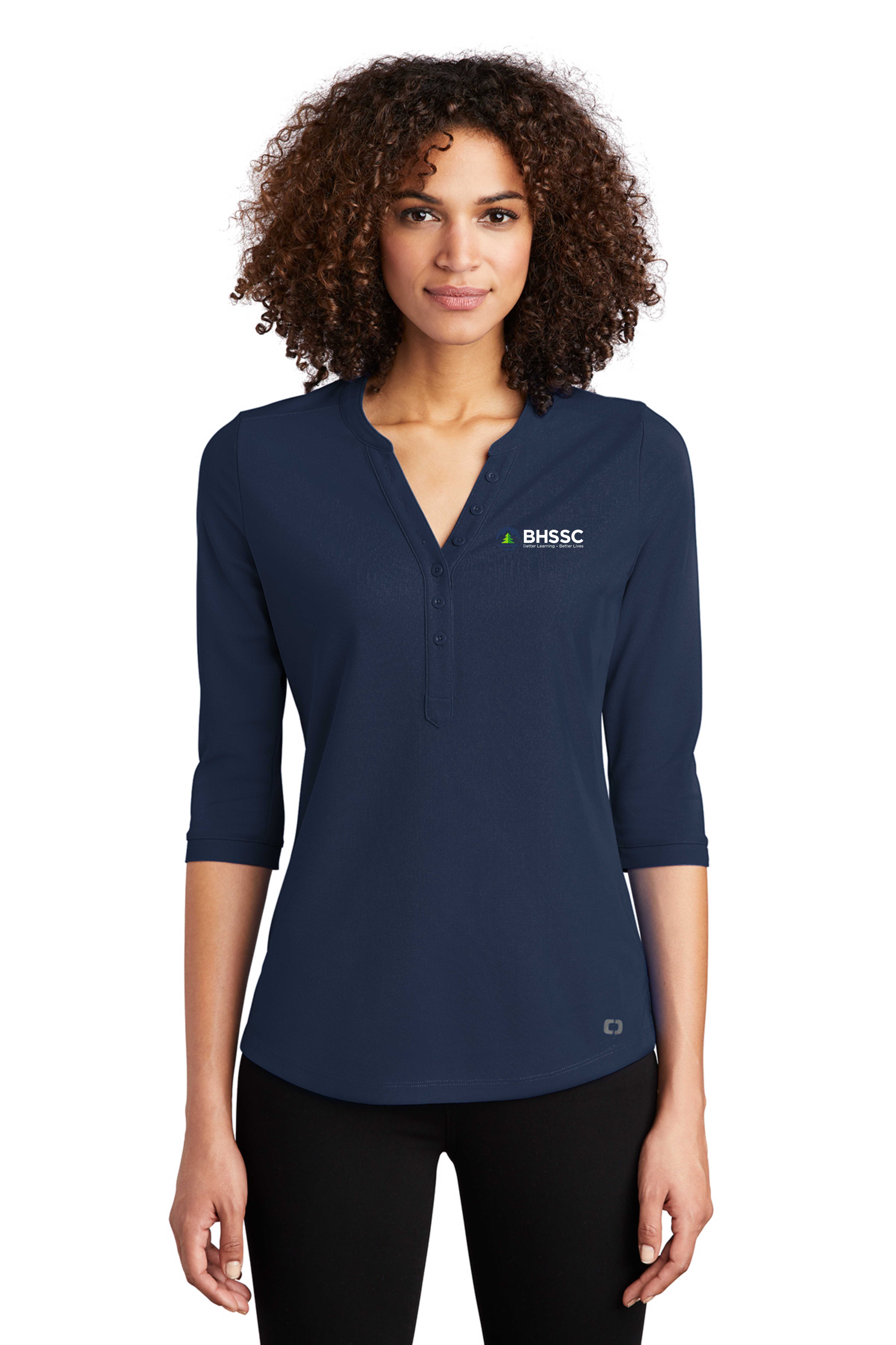 BHSSC – OGIO® Ladies Jewel Henley – Dilly Prints, LLC
