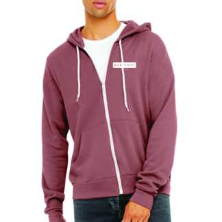 Barefoot Fitness - BELLA+CANVAS® Unisex Sponge Fleece Full-Zip Hoodie