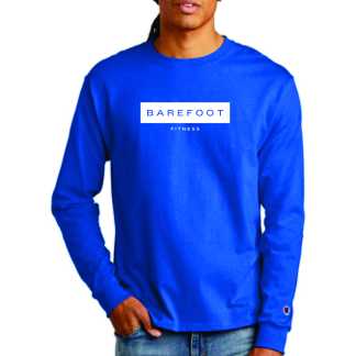 Barefoot Fitness - Champion® Heritage 5.2-Oz. Jersey Long Sleeve Tee