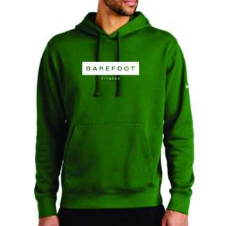 Barefoot Fitness - Nike® Club Fleece Sleeve Swoosh Pullover Hoodie