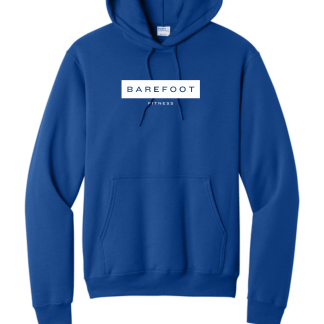 Barefoot Fitness - Port & Company® Core Fleece Hooded Sweatshirt