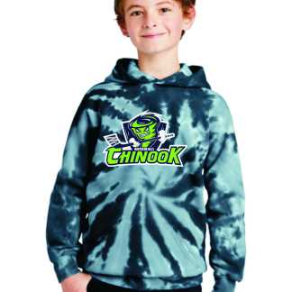 Chinook - Port & Company Youth Tie-Dye Pullover Hooded Sweatshirt