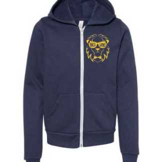 BHCA - BELLA+CANVAS® Unisex Youth Sponge Fleece Full-Zip Hoodie