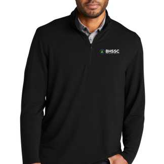 BHSSC - Port Authority® Microterry 1/4-Zip Pullover