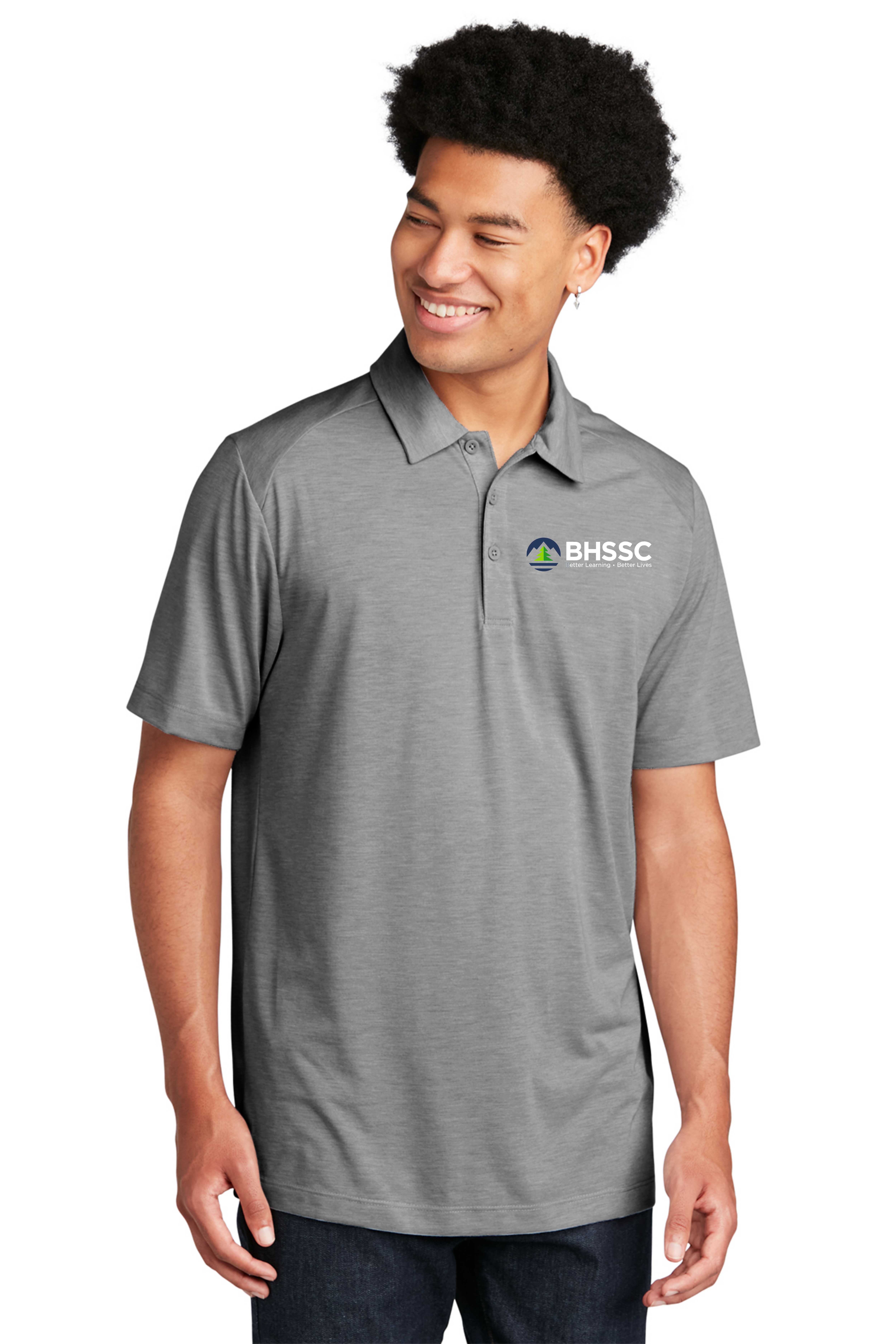 BHSSC - Sport-Tek® PosiCharge® Tri-Blend Wicking Polo - Image 2