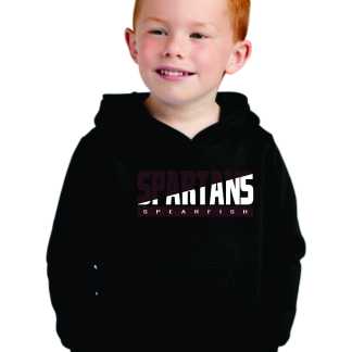 Spartan Port & Company® Toddler Core Fleece Pullover Hooded Sweatshirt
