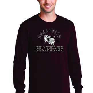 Spartan Port & Company® Long Sleeve Core Cotton Tee