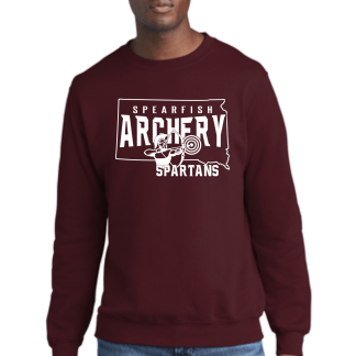 Spartan Archers Port & Company® Core Fleece Crewneck Sweatshirt