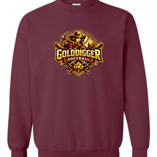 Digger Softball Gildan® Heavy Blend Crewneck Sweatshirt