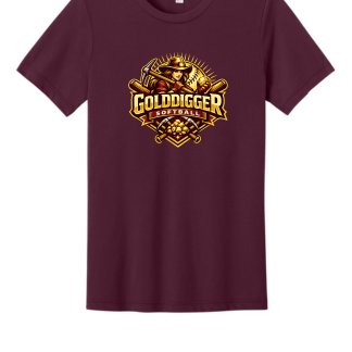 Digger Softball Bella+Canvas® Unisex Triblend Short Sleeve Tee