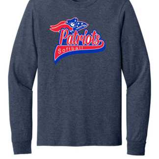 Patriots Softball - Port & Company® Long Sleeve Core Cotton Tee