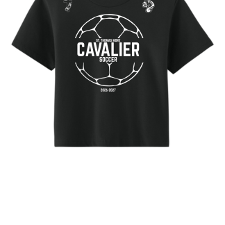 St. Thomas More Soccer - Next Level® Women's Heavyweight Boxy Tee