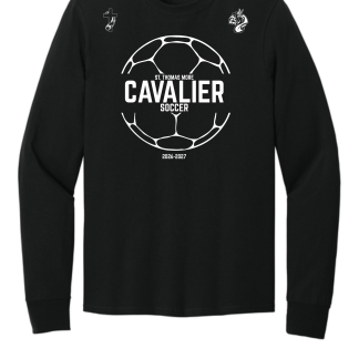 St. Thomas More Soccer - Port & Company® Long Sleeve Core Cotton Tee