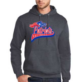 Patriots Softball - Port & Company® Core Fleece Pullover Hooded Sweatshirt