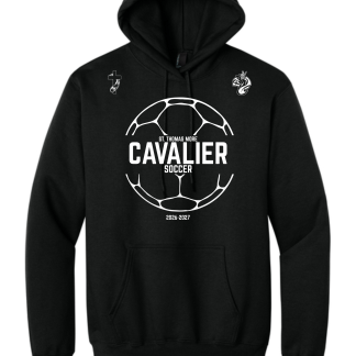 St. Thomas More Soccer - Port & Company® Core Fleece Pullover Hooded Sweatshirt