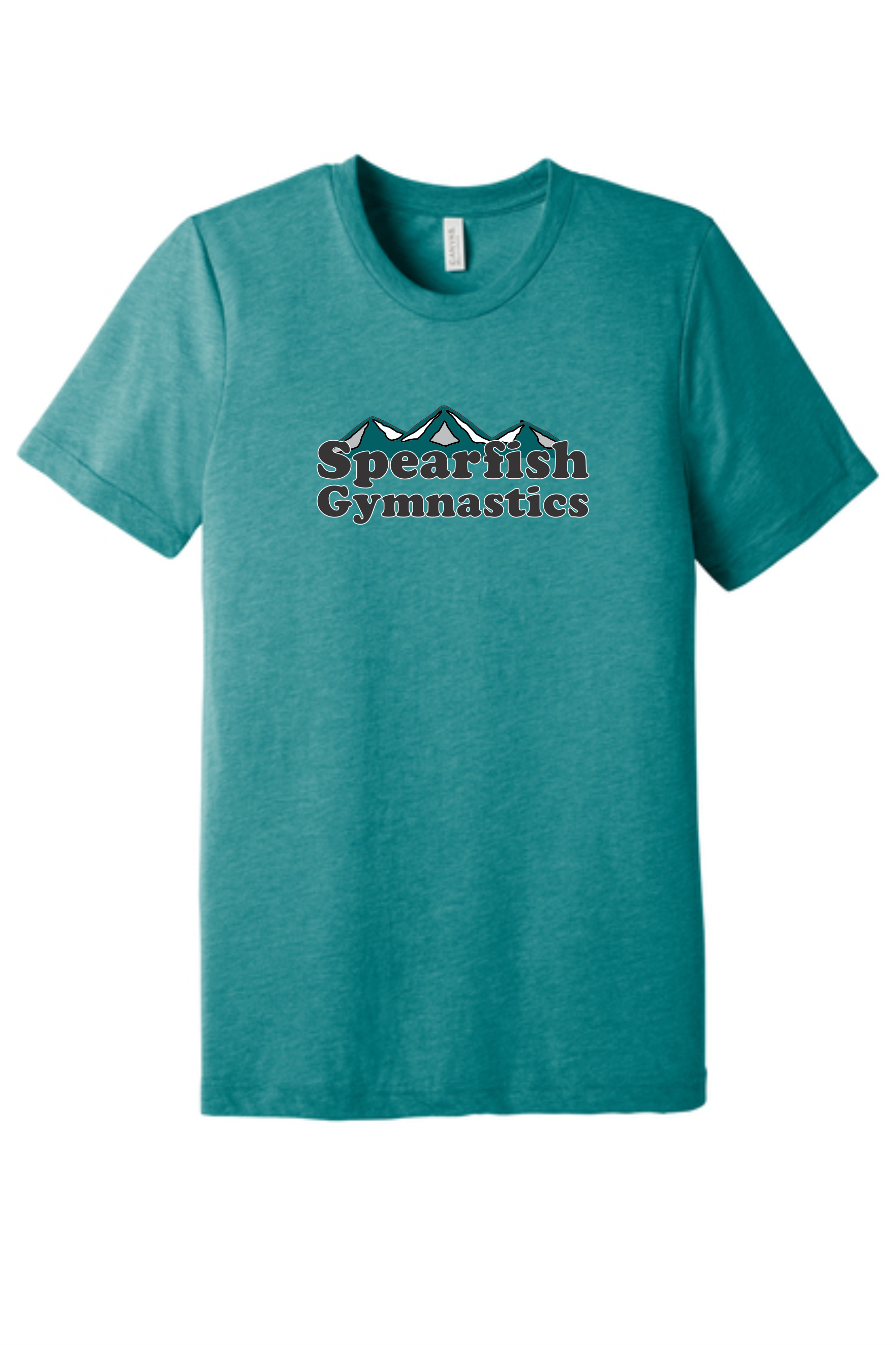 Spearfish Gymnastics Bella+Canvas® Unisex Triblend Tee - Image 2