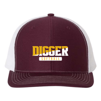 Digger Softball Richardson® Snapback Trucker Cap