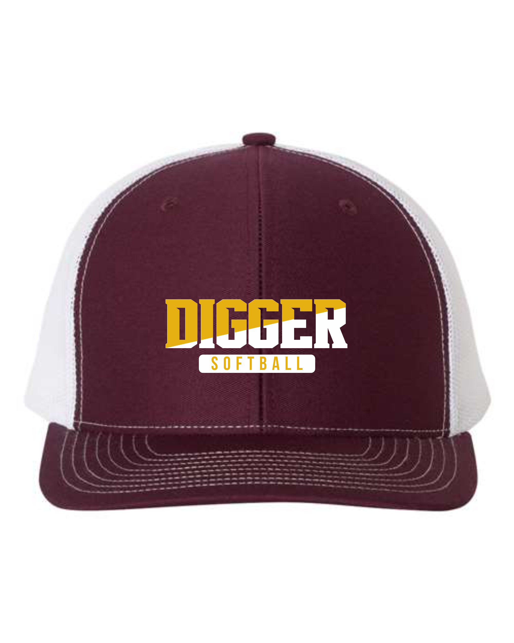 Digger Softball Richardson® Snapback Trucker Cap