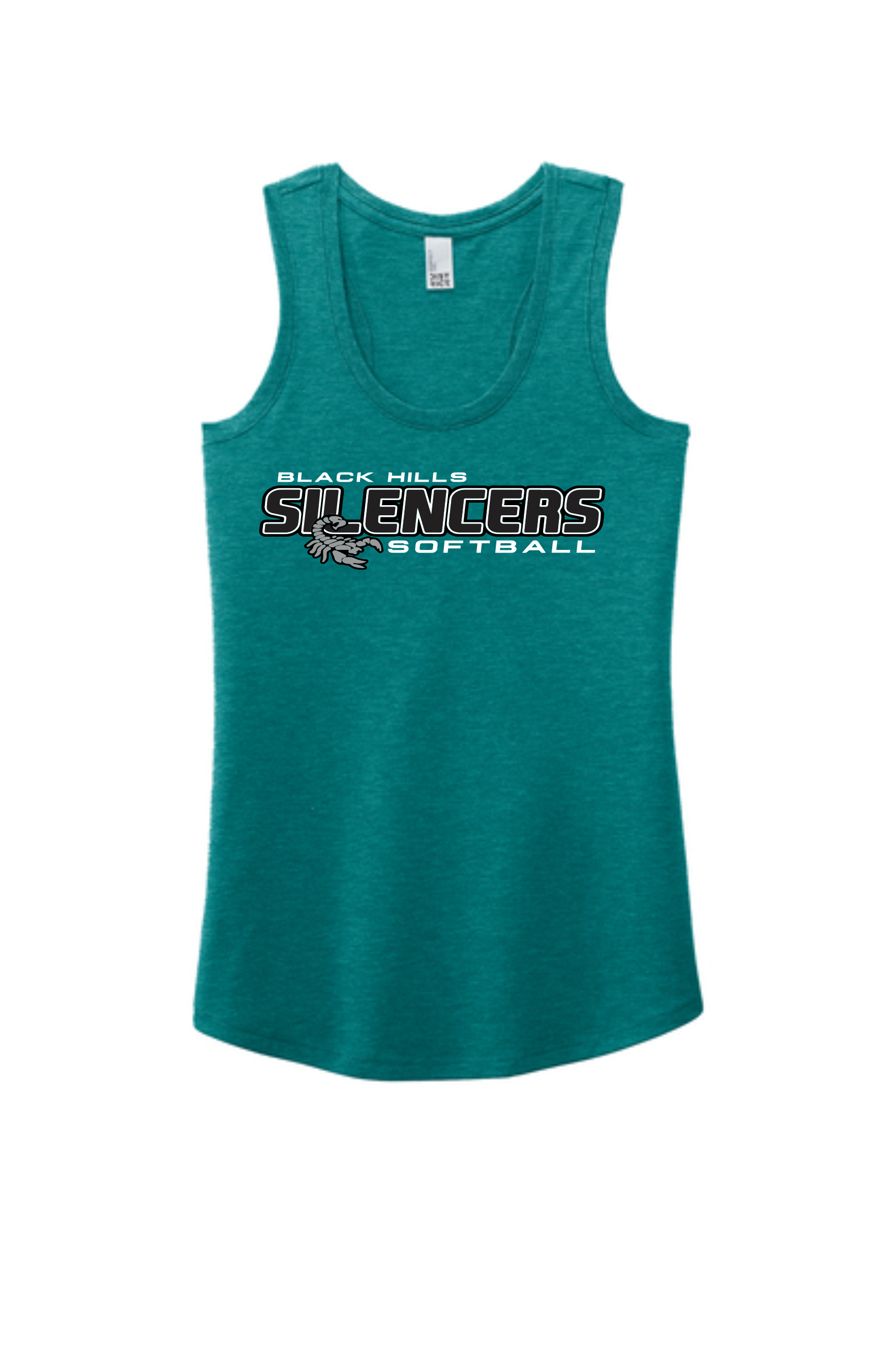 Black Hills Silencers – District® Women’s Perfect Tri® Racerback Black Logo Team 2 Tank