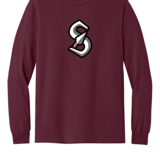 Spearfish Youth Baseball Gildan® 100% Cotton S Logo Long Sleeve T-Shirt