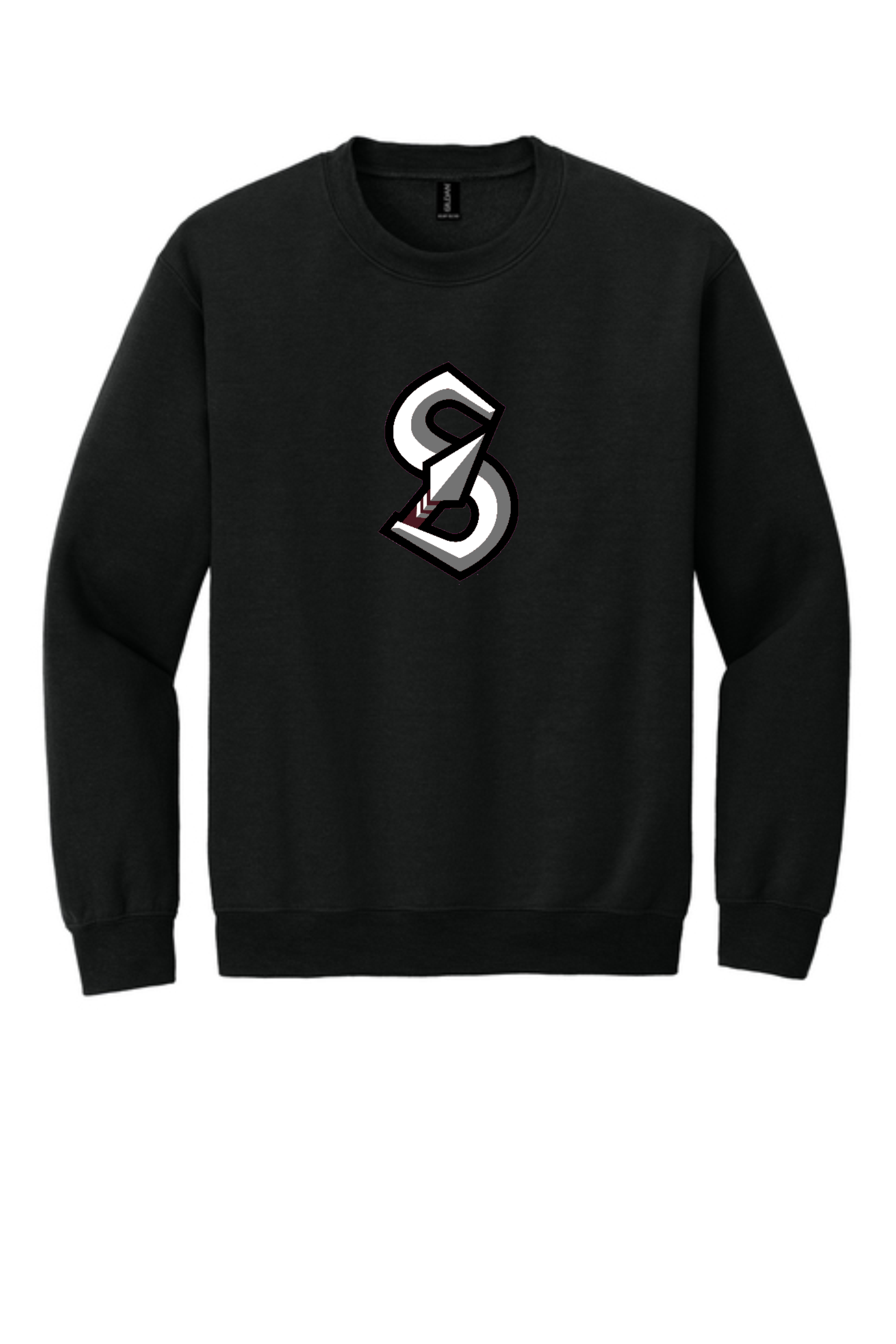 Spearfish Youth Baseball Gildan® Heavy Blend S Logo Crewneck Sweatshirt - Image 2