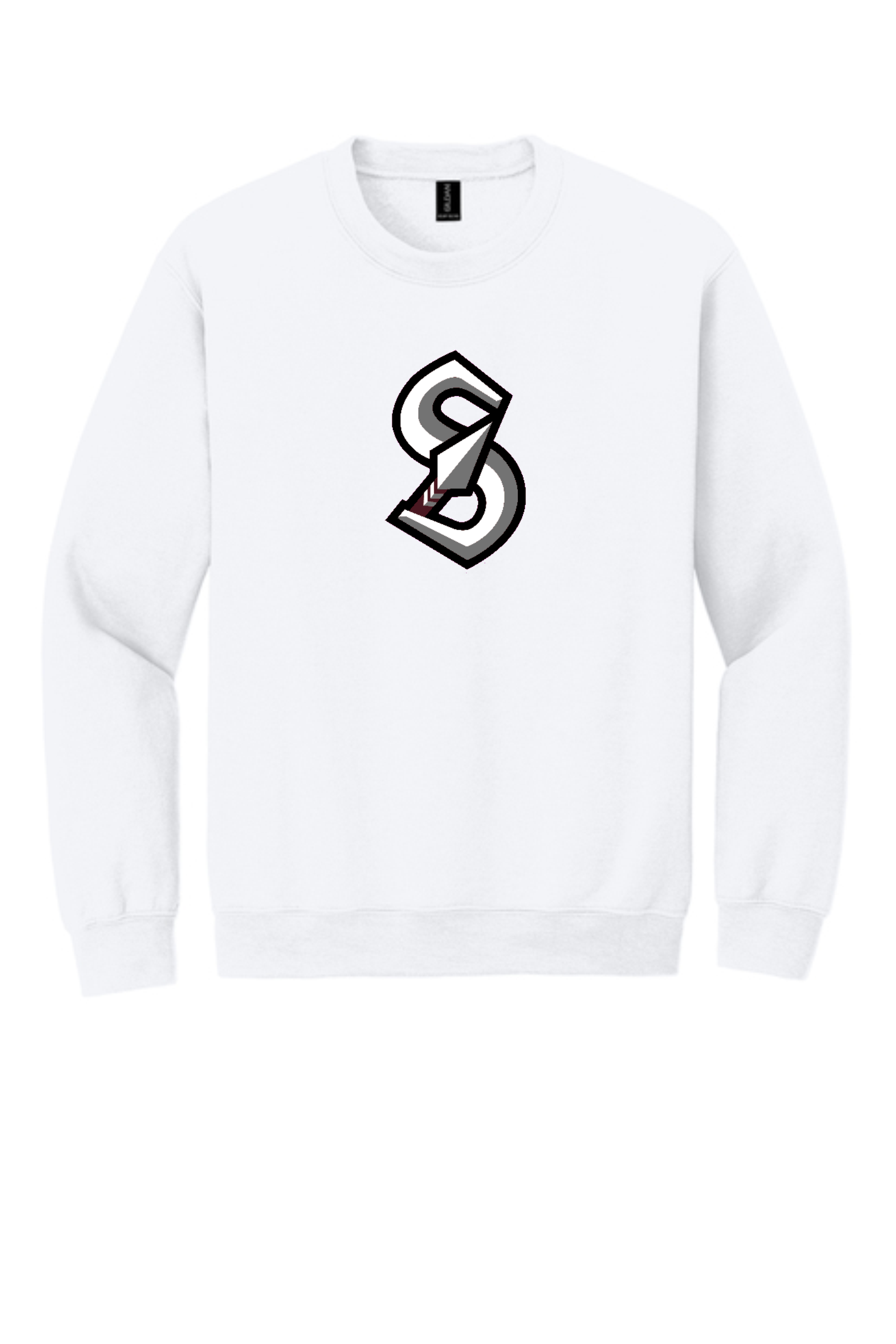 Spearfish Youth Baseball Gildan® Heavy Blend S Logo Crewneck Sweatshirt - Image 4