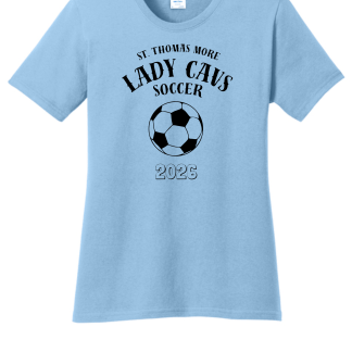 St. Thomas More Girl's Soccer - Port & Company® Women's Core Cotton Tee