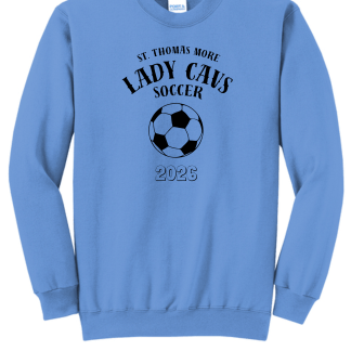 St. Thomas More Girl's Soccer - Port & Company® Core Fleece Crewneck Sweatshirt