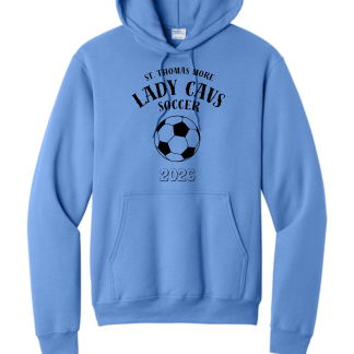 St. Thomas More Girl's Soccer - Port & Company® Core Fleece Pullover Hooded Sweatshirt