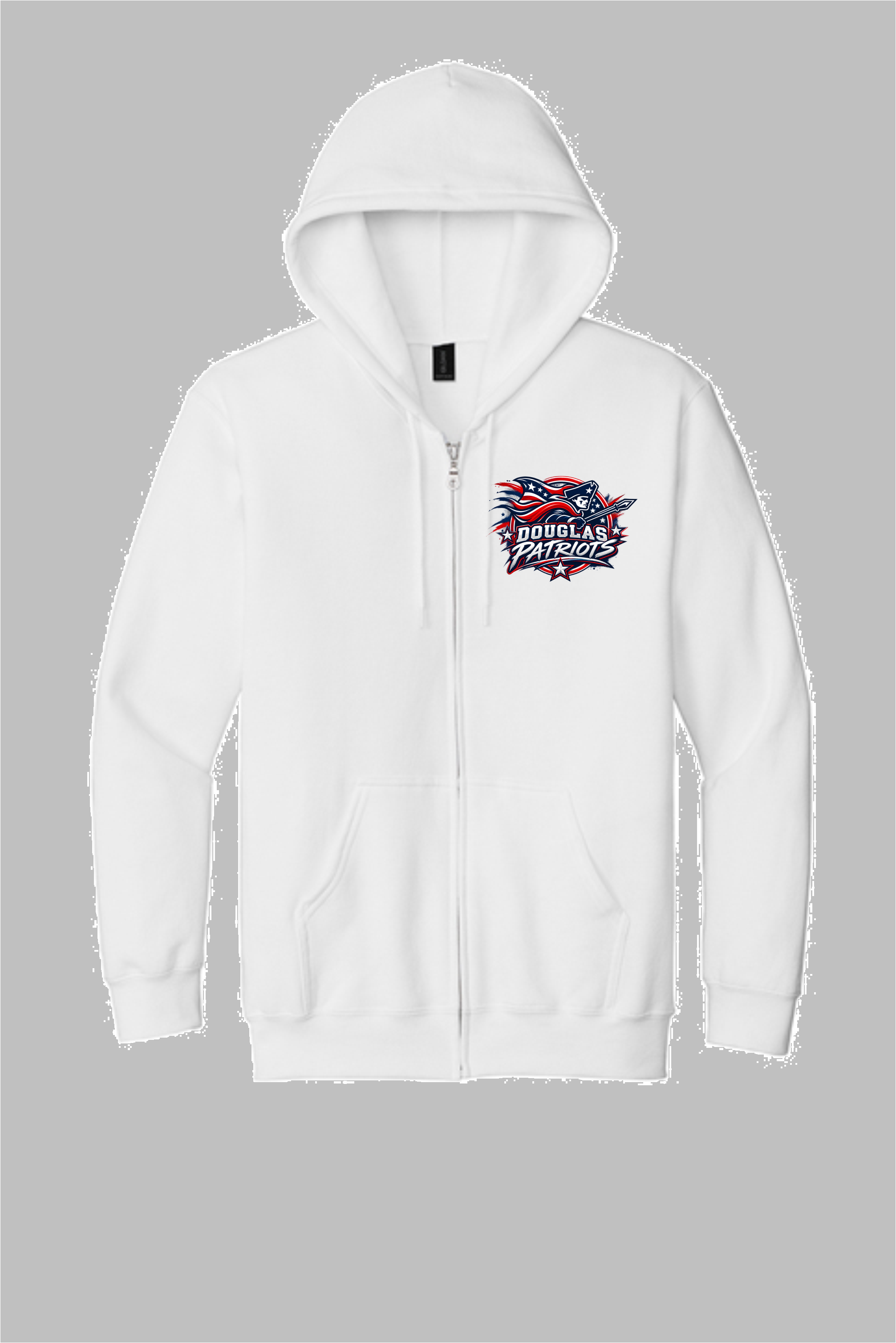 Douglas Patriots - Gildan® Heavy Blend Zip Hooded Sweatshirt - Image 3